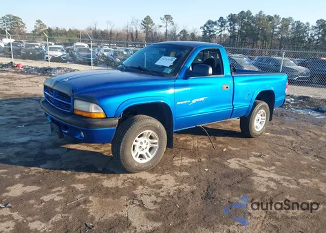 2001 Dodge Dakota Slt/Sport from USA, damaged, VIN 1B7GG26X71S103240